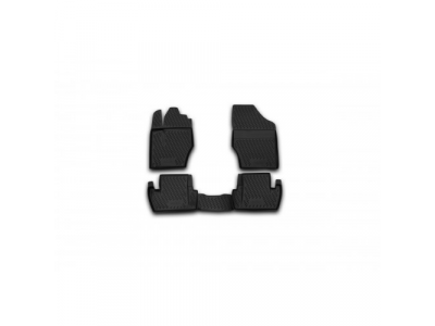 Коврики в салон PEUGEOT 308 2007-2014, 4 шт. (полиуретан)