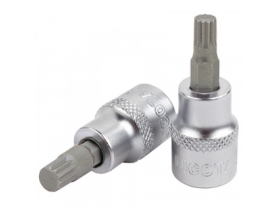 Головка торцевая с вставкой spline 1/2" M8 L=55мм от LICOTA Головка торцевая с вставкой spline 1/2" M8 L=55мм