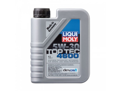 НС-синтетическое моторное масло Top Tec 4600 5W-30 от LIQUI MOLY НС-синтетическое моторное масло Top Tec 4600 5W-30