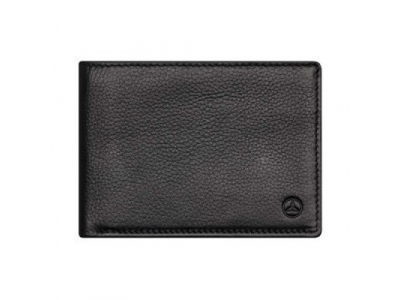 Кожаный футляр для кредитных карт Mercedes-Benz Credit Card Wallet, RFID, Black от Mercedes Кожаный футляр для кредитных карт Mercedes-Benz Credit Card Wallet, RFID, Black
