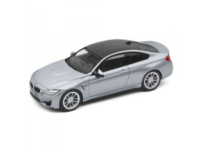 Модель автомобиля BMW M4 Купе (F82), Silverstone, Scale 1:43, артикул 80422348801 от BMW Модель автомобиля BMW M4 Купе (F82), Silverstone, Scale 1:43, артикул 80422348801